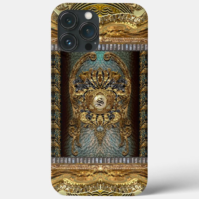 Dashford High Street Baroque Monogram   Case-Mate iPhone Case (Back)