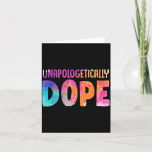 Dashiki Color Unalogetically Melanin Christmas Gif Card