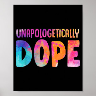 Dashiki Color Unalogetically Melanin Christmas Gif Poster