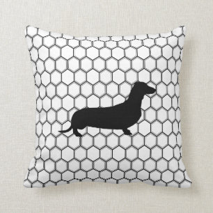 Dashing Dachshund Cushion