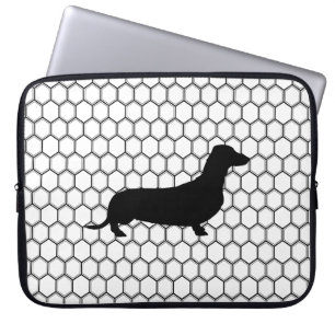Dashing Dachshund Laptop Sleeve
