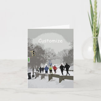 Dashing for the Holidays Holiday Card