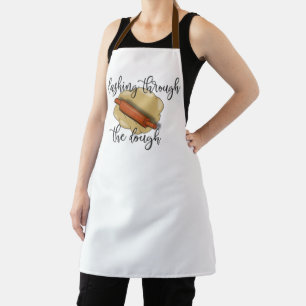 Dashing Through The Dough   Christmas Baking Humou Apron