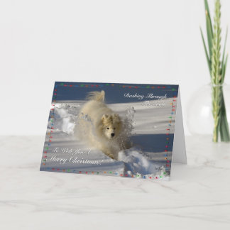 Dashing Through The Snow - Christmas Card