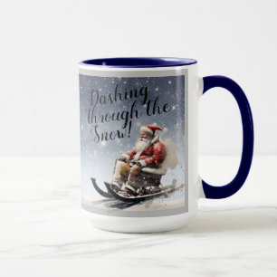 "Dashing through the Snow!" Coffee/Tea Mug