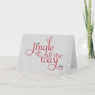 Dashing Through the Snow Holiday Card