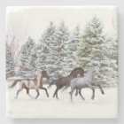 Dashing Through the Snow - Running Horses