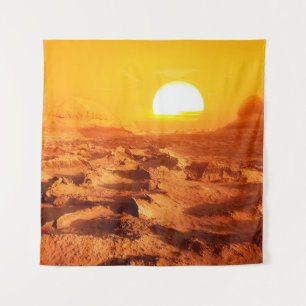 Dasht-e Lut deser - the hottest place on Earth. Su Tapestry