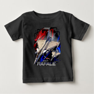 Dassault Rafale Avion de Chasse Armée de l'air  Fr Baby T-Shirt
