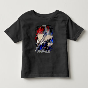 Dassault Rafale Avion de Chasse Armée de l'air Fr Toddler T-Shirt