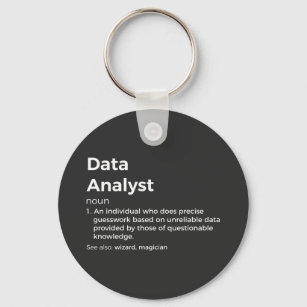 Data Analyst Definition Key Ring