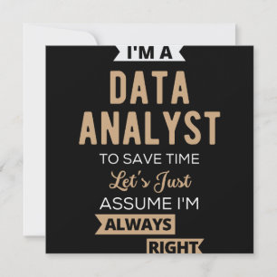 Data Analyst Save The Date