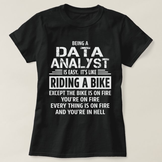 Data Analyst T-Shirt (Design Front)