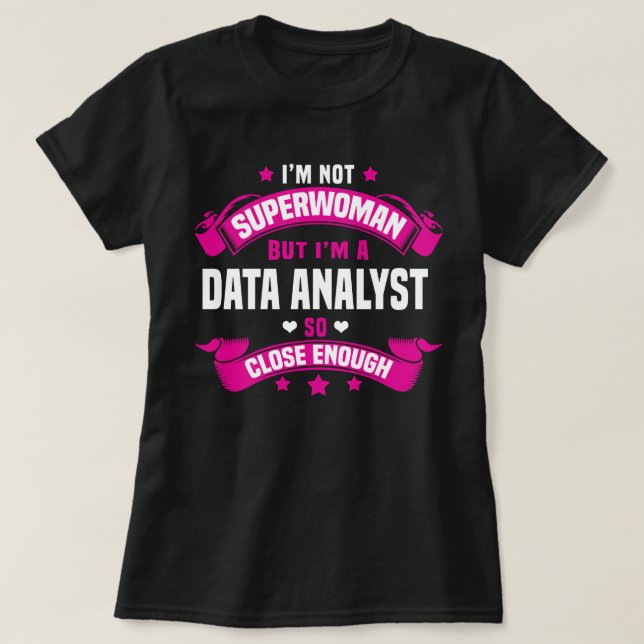 Data Analyst T-Shirt (Design Front)