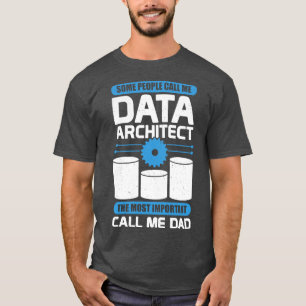 Data Architecture Database Architect Dad Gift T-Shirt