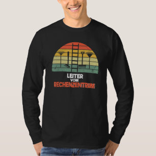 Data Centre Ladder Hobby Gardener Allotment Garden T-Shirt