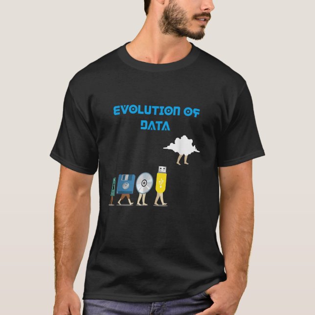 Data Evolution Analytics Gift for Datascientist An T-Shirt (Front)