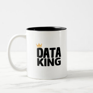 Data King Two-Tone Coffee Mug