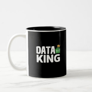 Data King Two-Tone Coffee Mug