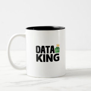 Data King Two-Tone Coffee Mug