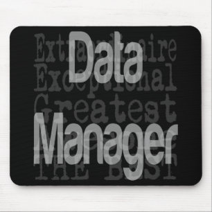 Data Manager Extraordinaire Mouse Pad