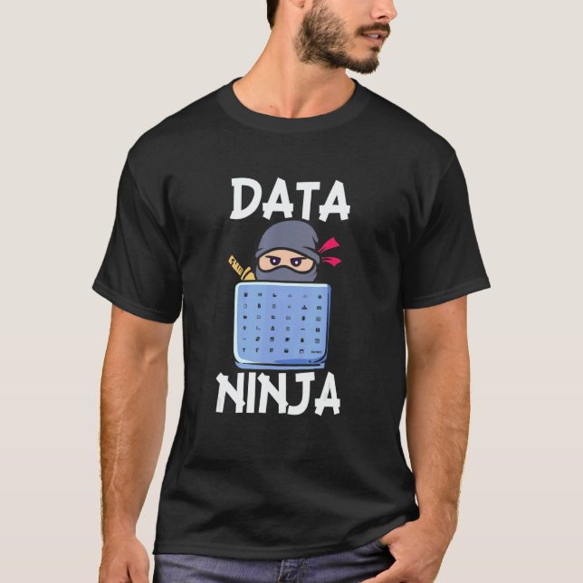 Data Ninja T-Shirt (Front)