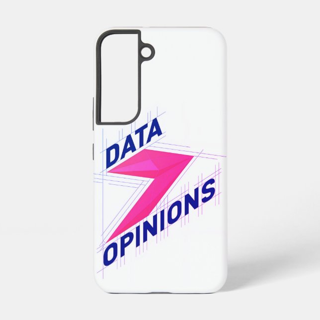 DATA > OPINIONS Phone Case | Geek Cover - Bright (Back)