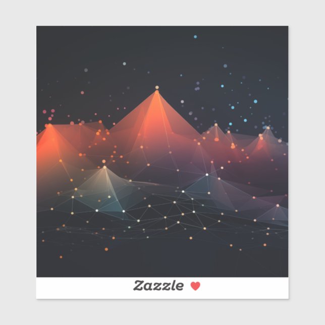 Data points with peaks on black  (Sheet)