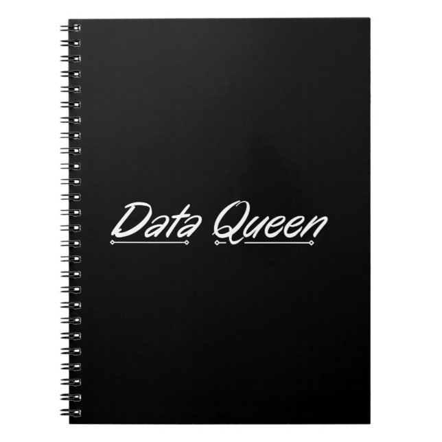 Data Queen - Accounting Notebook (Front)