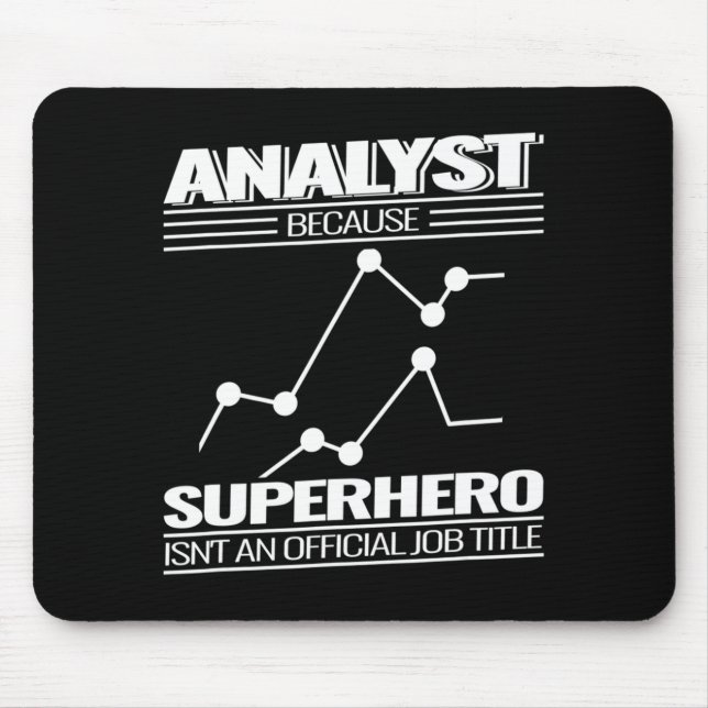 Data Science Data Analyst Data Technology Statisti Mouse Pad (Front)