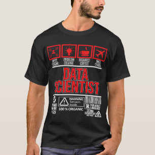 Data Scientist Facts Data Analyst Computer Science T-Shirt