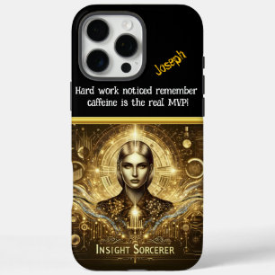 Data Scientist Unveiling Cosmic Insights iPhone 16 Pro Max Case
