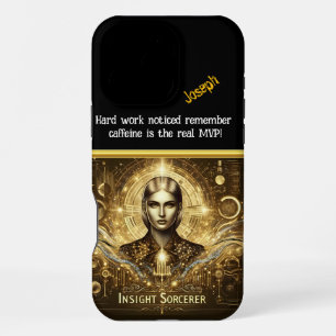 Data Scientist Unveiling Cosmic Insights iPhone 16 Pro Max Case