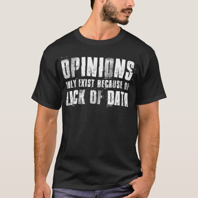 Data Statistic Collection Math Computer Science  T-Shirt (Front)