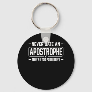 Date Apostrophe English Language Teacher Student Key Ring