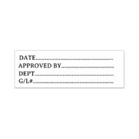 Date Approved By Dept General Ledger Business