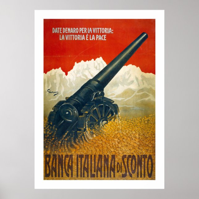 Date Denaro per la Vittoria (white) Poster (Front)