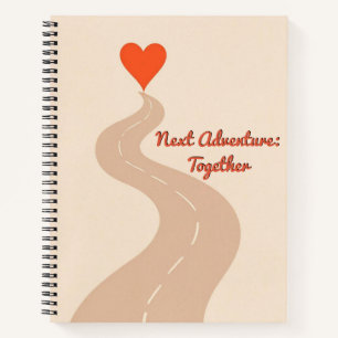 Date Night & Adventure Planner   Romantic Road Map Notebook