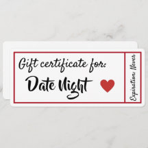 Date Night Coupon