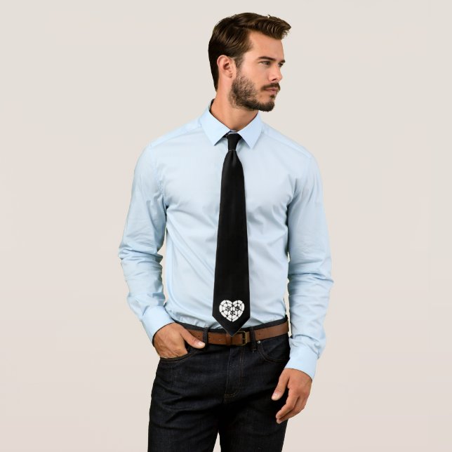 Date Night ~ Heart of Glass Tie (In Situ)