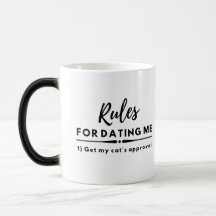  Date Night Shirt, Funny Dating Rules, Cat Rules 