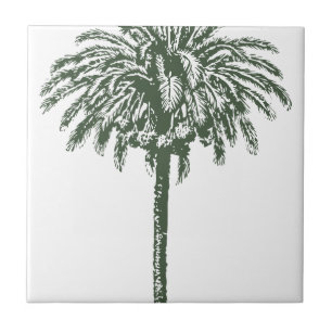 Date Palm Tile