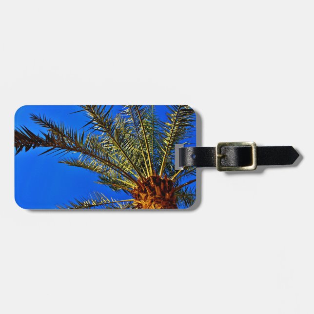 Date Tree Luggage Tag (Front Horizontal)
