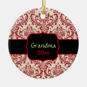 Dated and Personalised Holiday Photo Ornament