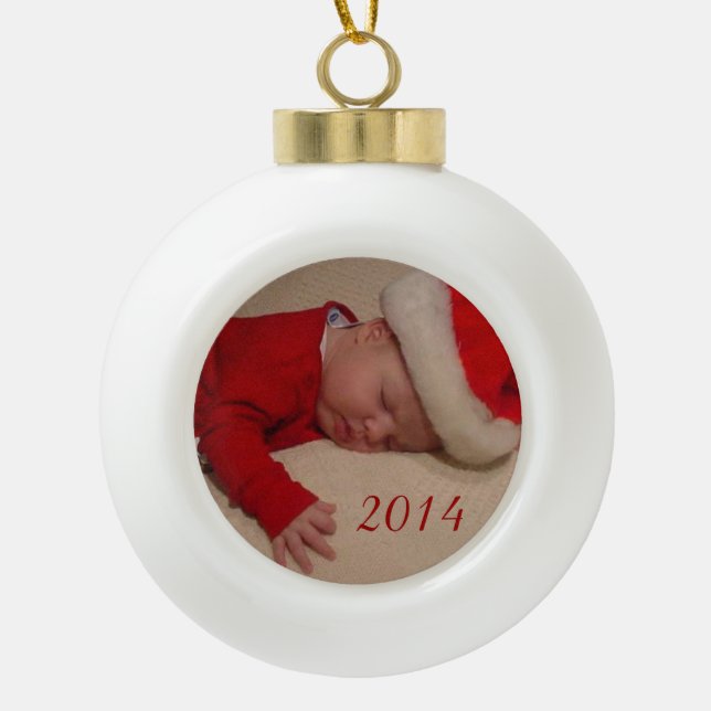 Dated Photo Ornament Template (Front)