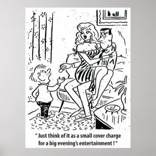 Dating and Annoying Little Brother, Funny Poster