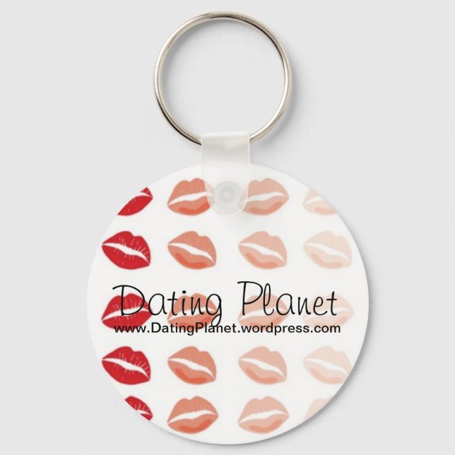 Dating Planet Keychain (Front)