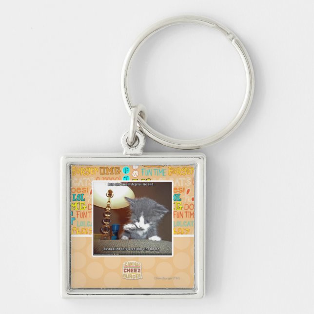 Dats one small step fur me key ring (Front)