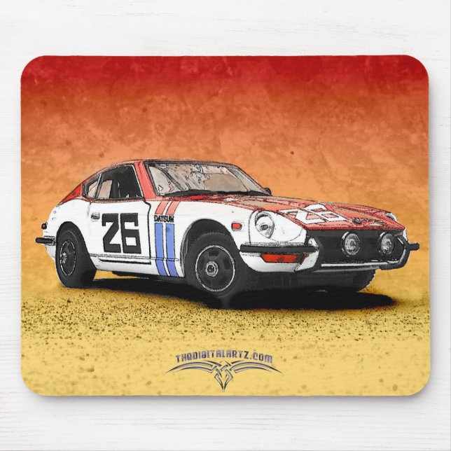 Datsun 240 Z Mouse Pad (Front)