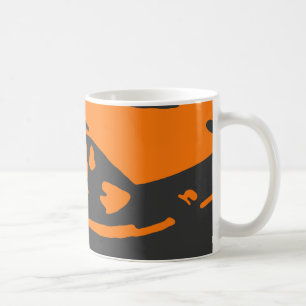 Datsun 240Z Detail, Orange on dark Coffee Mug